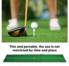 골프 타격 매트, 골프 스윙 패드 300x50x1cm 가정용 훈련에 적합