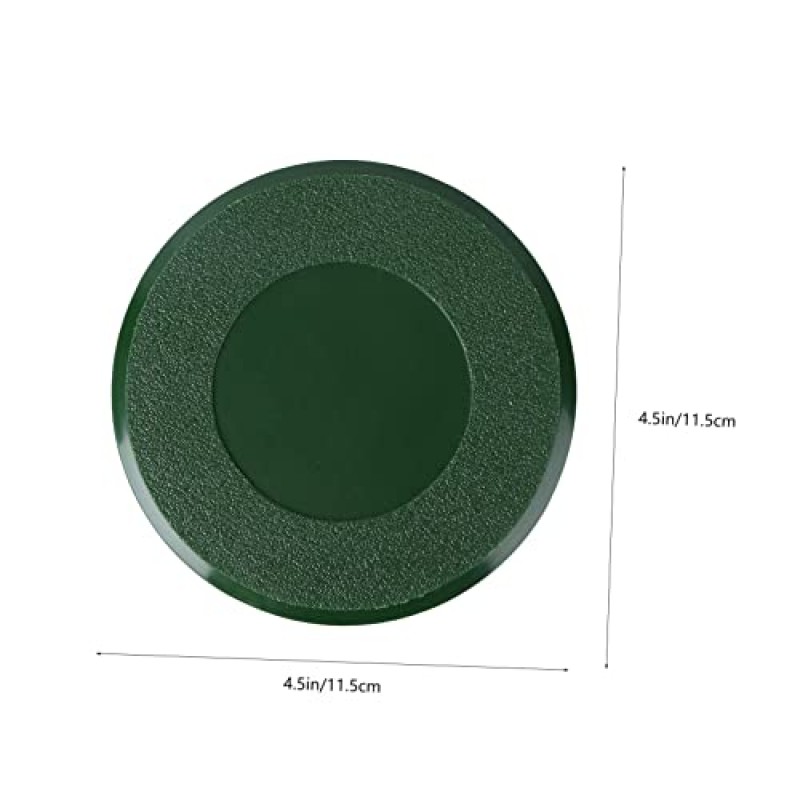 Abaodam 퍼팅 그린 퍼팅을 위한 8개 컵 그린 잔디 골프 퍼팅 그린 스테리포드 연습 컵 커버 골프 파티 연습 골프 컵 홀 퍼팅 컵 실내 골프 여행 야외 게임 세트