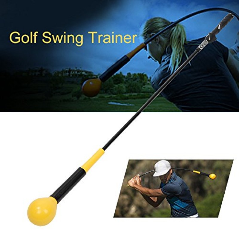 딜웨 골프 스윙 트레이너, 근력 및 템포 훈련을 위한 골프 훈련 보조 골프 클럽 장비