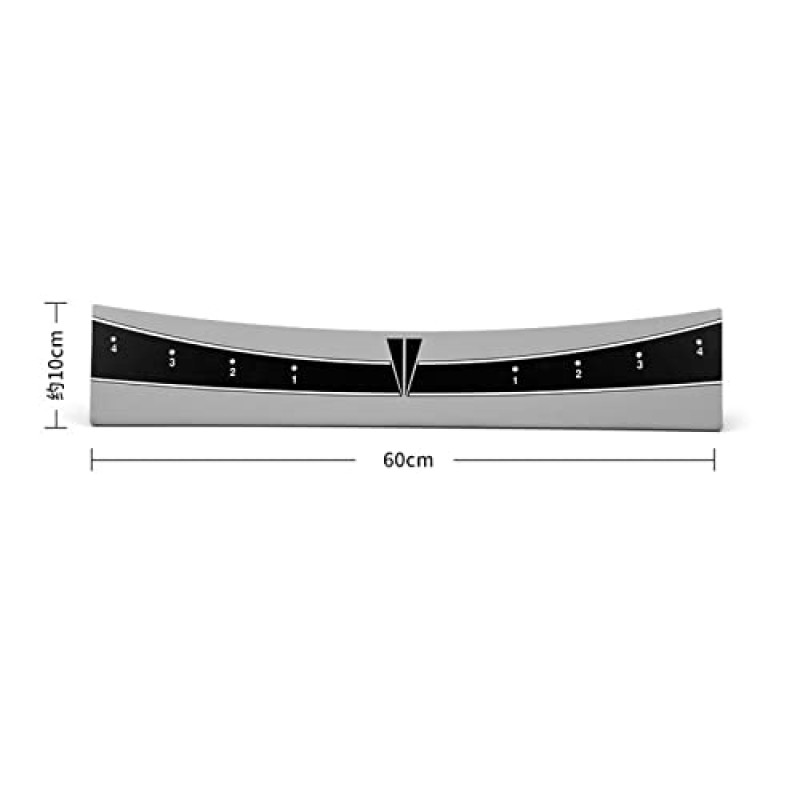 rockible 1PC 골프 정렬 밸런스, 액세서리 스윙 트레이너 보조 60Cmx10cm PP 스트레이트 게임 퍼팅 연습 초급 골프 장비