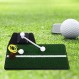 NDNCZDHC 골프 타격 보조 시뮬레이터, 실내 실외 골프 스윙 훈련 보조 도구 왼손 또는 오른손 골퍼 모두를 위한 연습 장비 퍼팅