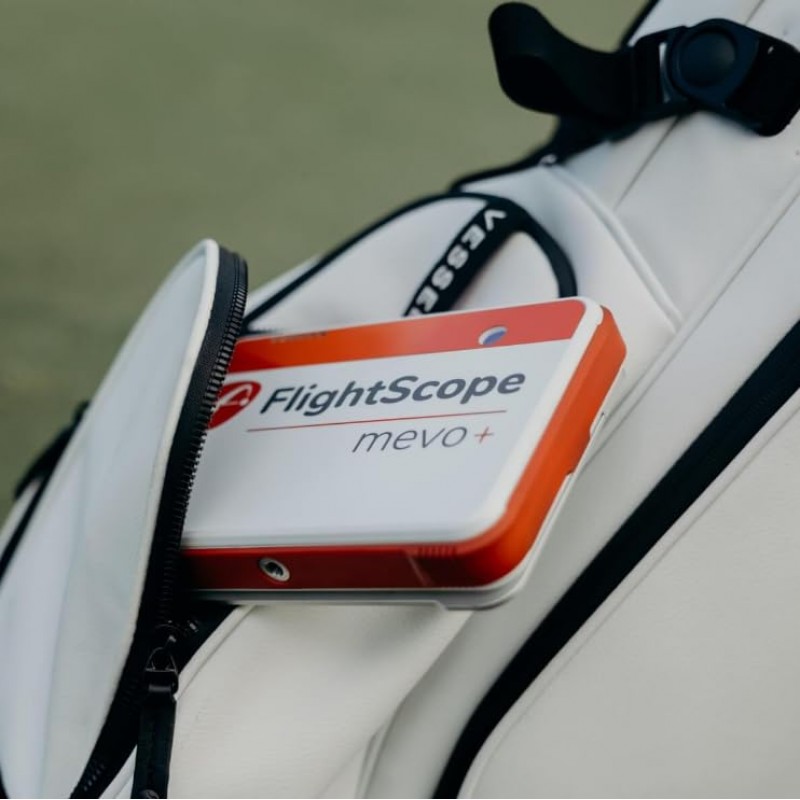 FlightScope Mevo + 2023 에디션 홈 골프 시뮬레이터 번들
