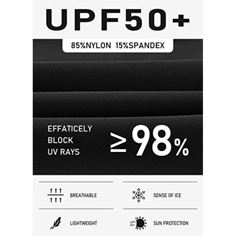 MoFiz 여성용 지퍼 골프 셔츠 긴 소매 속건성 폴로 셔츠 UPF50+ 엄지 구멍이 있는 운동용 테니스 탑
