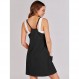 LOGENE 여성 여름 캐주얼 미니 드레스 민소매 짧은 Sundress 운동 테니스 Athletic Onesie 2023 with Pockets