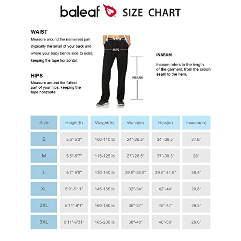 BALEAF 여성용 양털 바지 지퍼 포켓이 있는 겨울 러닝 기어 운동 조깅 조절 가능한 발목 트랙 바지
