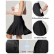 Ewedoos 20 "Skort 골프 스커트 여성용 지퍼 포켓 무릎 길이 Skorts 여성용 캐주얼 운동 Pleated 테니스 스커트