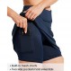 Willit 여성용 19" Skort 스커트 테니스 골프 운동 스커트 무릎 길이 캐주얼 Skort with Pockets