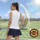 LastFor1 여성용 민소매 폴로 골프 셔츠 빠른 건조 50+ 자외선 차단 v 넥 칼라 포함 경량 테니스 탱크 탑