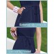 JACK SMITH 여성 테니스 드레스 민소매 골프 드레스 Drawstring 허리 드레스 여성용 통기성