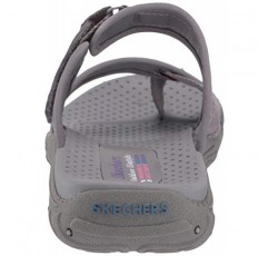 Skechers 여성용 레게 매드 스웨그 토 끈 우븐 샌들
