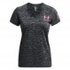 Under Armour 여성용 Freedom Tech 반소매 V넥 티셔츠