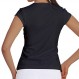Meja 여성 테니스 셔츠 반팔, V 넥 골프 T 셔츠 퀵 드라이 러닝 셔츠 Activewear
