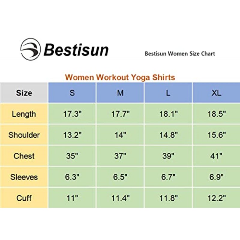 Bestisun Womens Cropped Workout Tops Flowy Gym Workout 자르기 탑 슬림 피트 운동 요가 운동 셔츠 댄스 탑