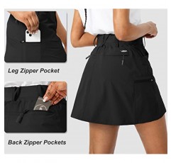 Viodia Golf Skorts 스커트 여성용 포켓 여성용 하이 웨이스트 하이킹 스커트 여름 캐주얼 용 운동 테니스 Skort