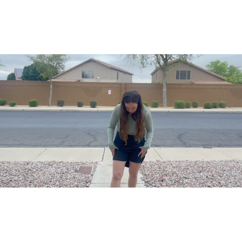 Jhsnjnr 여성용 테니스 스커트 캐주얼 무릎 길이 골프 스커트 포켓 포함 운동 운동 Skort