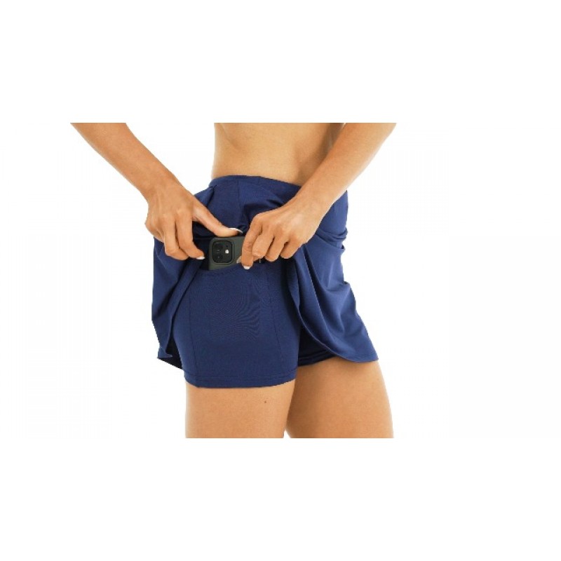 icyzone 여성용 애슬레틱 스커트 - 포켓이 있는 운동용 런닝 골프 테니스 스커트