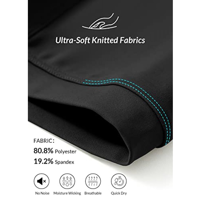 BALEAF 여성용 하이킹 운동용 반바지 퀵 드라이 A 라인 하이 웨이스트 캐주얼 요가 활성 운동 주머니가 있는 러닝 반바지