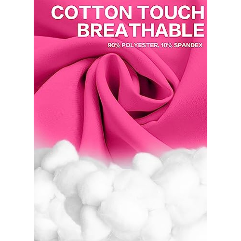 Hiverlay 여성 골프 폴로 드레스 반바지와 주머니 짧은 소매 V 넥 칼라 테니스 드레스 숙녀 운동 드레스