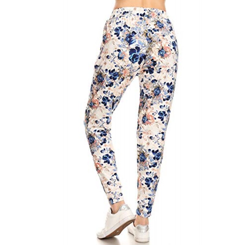 레깅스 디포 요가, 운동용 포켓이 있는 편안한 핏 조깅 트랙 커프 스웨트팬츠