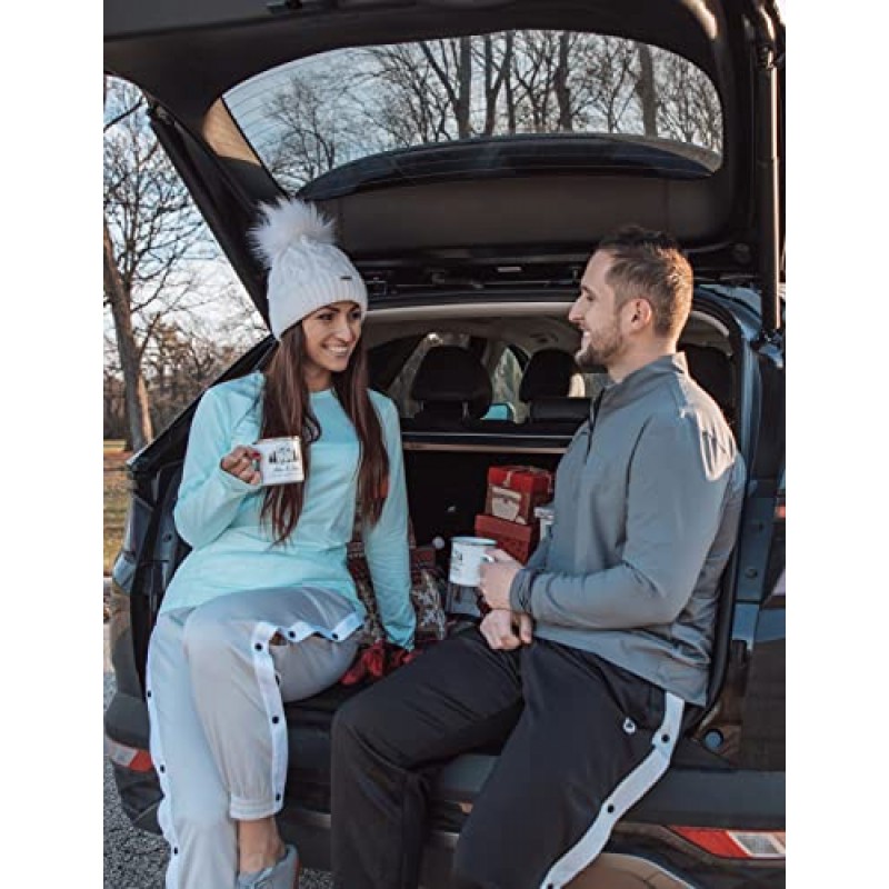 BALEAF 여성용 열 플리스 탑 추운 날씨를 위한 엄지손가락 구멍 지퍼 포켓이 있는 긴 소매 달리기 운동 셔츠