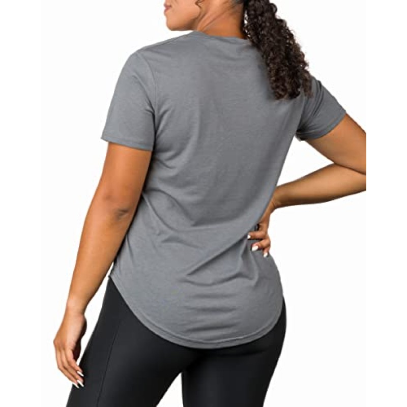 에픽 MMA 기어 플러스 사이즈 여성 V 넥 칼라 T 셔츠 | 가슴 주머니가 있는 여름 탑