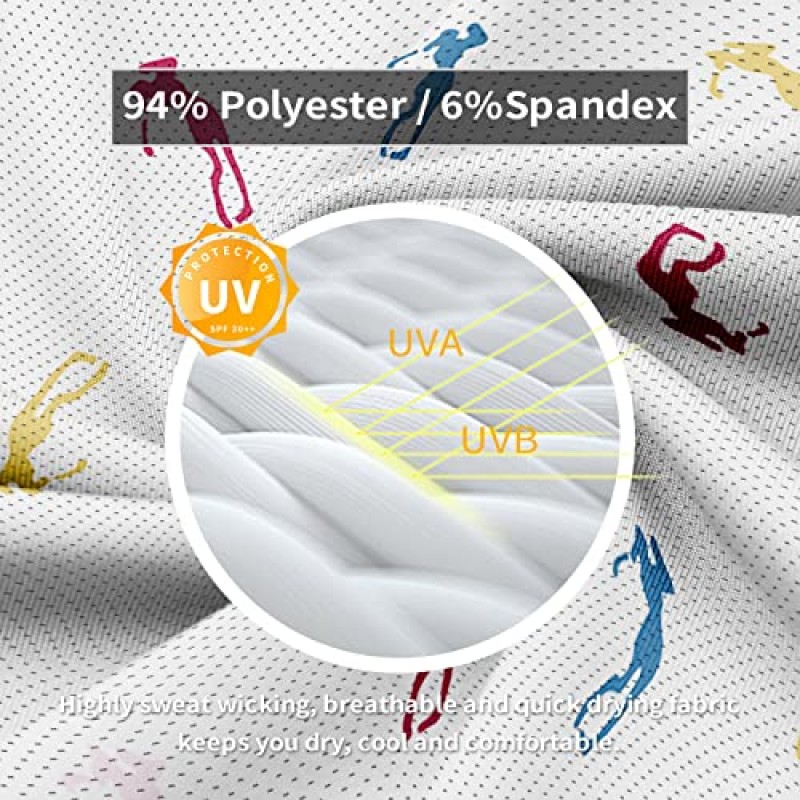 Soneven 여성용 민소매 골프 셔츠 프린트 모이스처 위킹 V 넥 골프 폴로 셔츠 Racerback 골프 탱크 탑