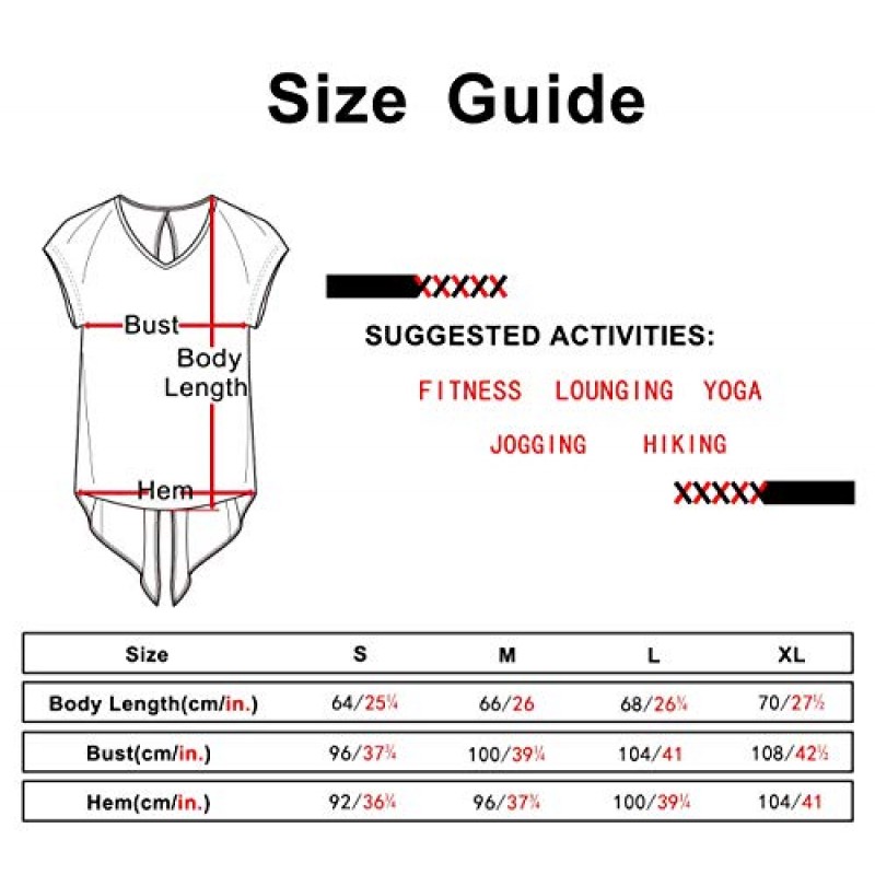 icyzone 여성용 오픈 백 워크아웃 탑 - 운동용 액티브웨어 티셔츠 운동용 요가 셔츠(2개 팩)