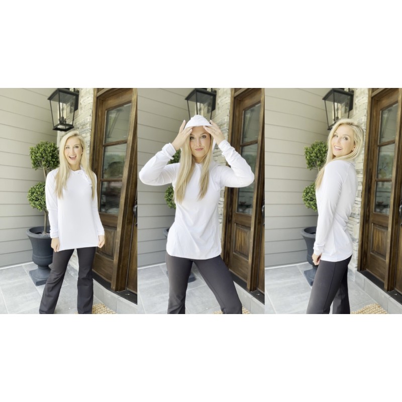 LUYAA 여성용 UPF 50+ Sun Protection 까마귀 통기성 스트레치 하이킹 셔츠 야외 운동을위한 긴 소매