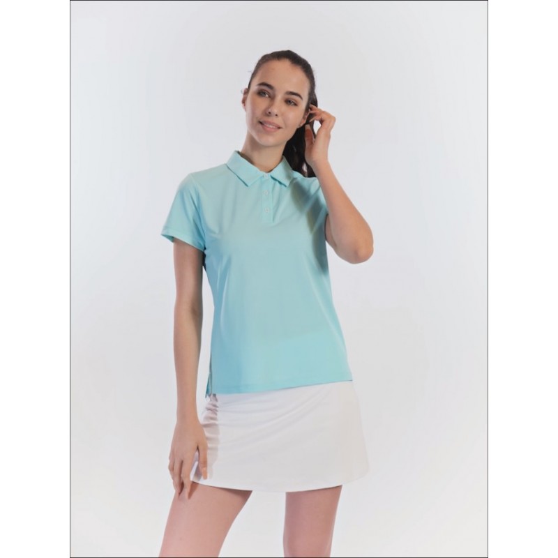 PERSIT 여성용 골프 폴로 셔츠 UPF 50+ 테니스 운동 티셔츠 캐주얼 작업 탑 빠른 건조 소프트 냉각 셔츠