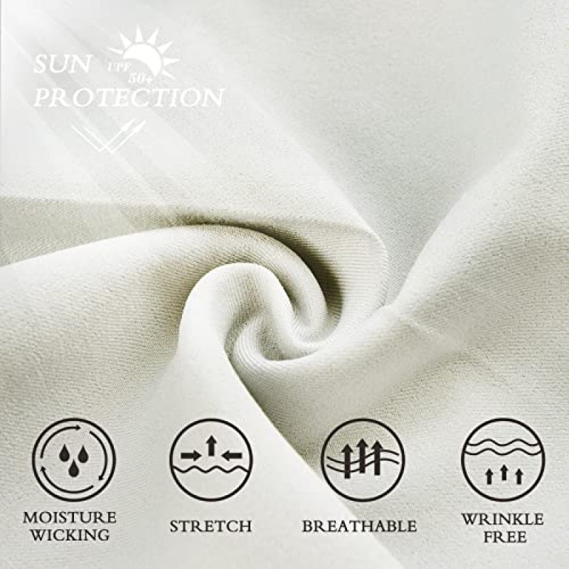 Lesmart 여성용 골프 반바지 경량 스트레치 편안한 핏 무릎 길이 여성용 버뮤다 반바지