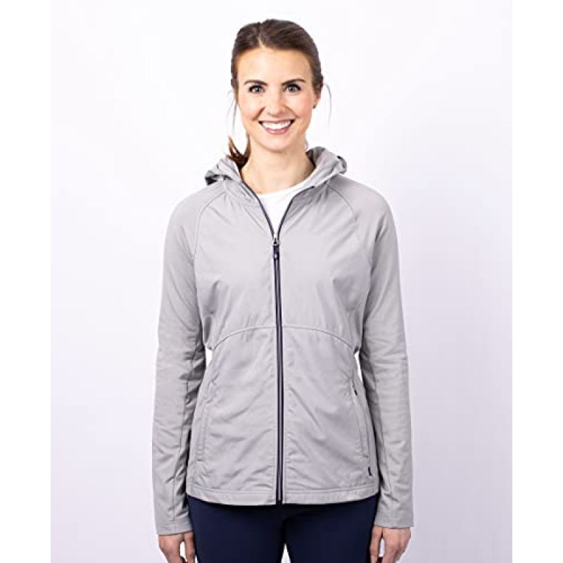 커터 앤 벅 여성용 어댑트 하이브리드 풀집 후디