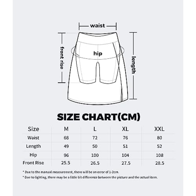 여성용 골프 스커트 스커트 포켓이 있는 스커트 미디 테니스 여름 스커트