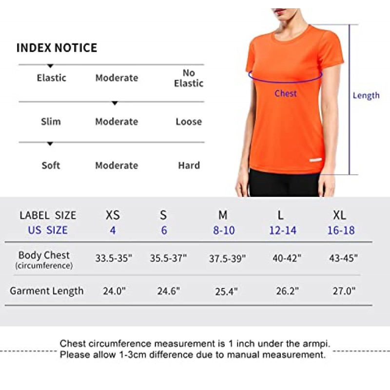 여성용 반팔 러닝 셔츠 UPF 50+ 자외선 차단 SPF 빠른 건조 운동 운동 티셔츠