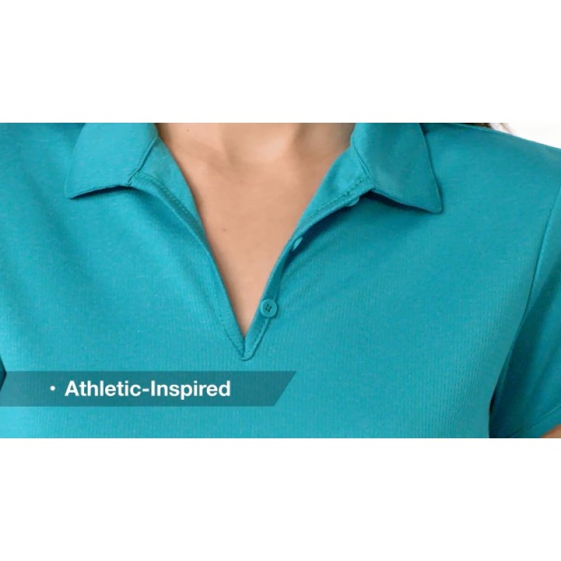 Opna 여성용 수분 흡수 운동용 골프 폴로 셔츠 탑 & 티셔츠