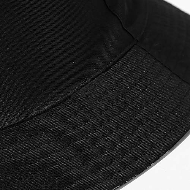 Malaxlx 유니섹스 버킷 모자 비치 썬 모자 미적 낚시 모자 남성 여성 청소년, 가역 양면 착용