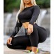 KIWI RATA 여성 원활한 긴 소매 요가 체육관 자르기 탑 엄지 구멍 장착 Sportwear Activewear 셔츠