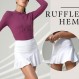 여성용 Ekouaer 테니스 스커트 Pleated Athletic Golf Skorts 스커트(반바지 주머니 포함) 경량 러닝 운동 스커트