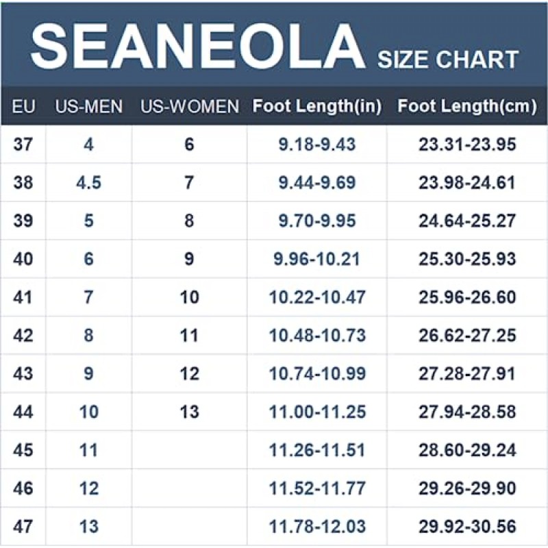 SEANEOLA 남녀공용 골프 신발 남성용 여성용 방수 골프 신발 스파이크리스 가죽 골프 스니커즈