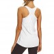 Mippo Womens Long Workout 탑 Racerback 운동 요가 체육관 탱크 탑 스포츠 테니스 셔츠