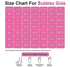Atamcoco Ultimate Bubble Slides 어린이를 위한 남녀공용 컬렉션 정원, 스파, 실내 및 실외용 미끄럼 방지 편안한 쿠션 골프 공 마사지 샌들(핑크, 2)