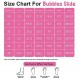 Atamcoco Ultimate Bubble Slides 어린이를 위한 남녀공용 컬렉션 정원, 스파, 실내 및 실외용 미끄럼 방지 편안한 쿠션 골프 공 마사지 샌들(핑크, 2)