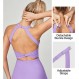 Heathyoga 테니스 드레스, 컷아웃 트위스트 운동 드레스 여성용 반바지 & 브라 포켓 내장 골프 운동 드레스
