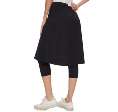 NOOYME 미디 스커트 여성용 운동 Skorts 3개 포켓 겸손한 스커트 Active Running Skort