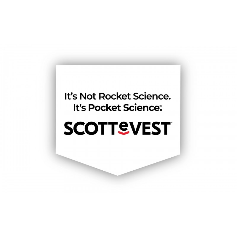 SCOTTeVEST 남성용 Adventurer 긴팔 셔츠 - 숨겨진 포켓 6개 - 여행 등을 위한 빠른 건조 버튼다운