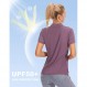 PERSIT 여성용 골프 폴로 셔츠 UPF 50+ 테니스 운동 티셔츠 캐주얼 작업 탑 빠른 건조 소프트 냉각 셔츠