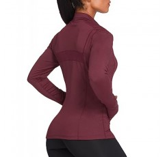 Pinspark 여성용 트랙 자켓 통기성 러닝 자켓 지퍼 업 스포츠웨어 Flim Fit Workout Tops