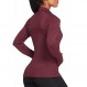 Pinspark 여성용 트랙 자켓 통기성 러닝 자켓 지퍼 업 스포츠웨어 Flim Fit Workout Tops