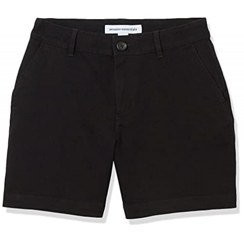 Amazon Essentials 여성용 5인치 안쪽 솔기 치노 반바지(스트레이트 및 커브 핏으로 제공됨)