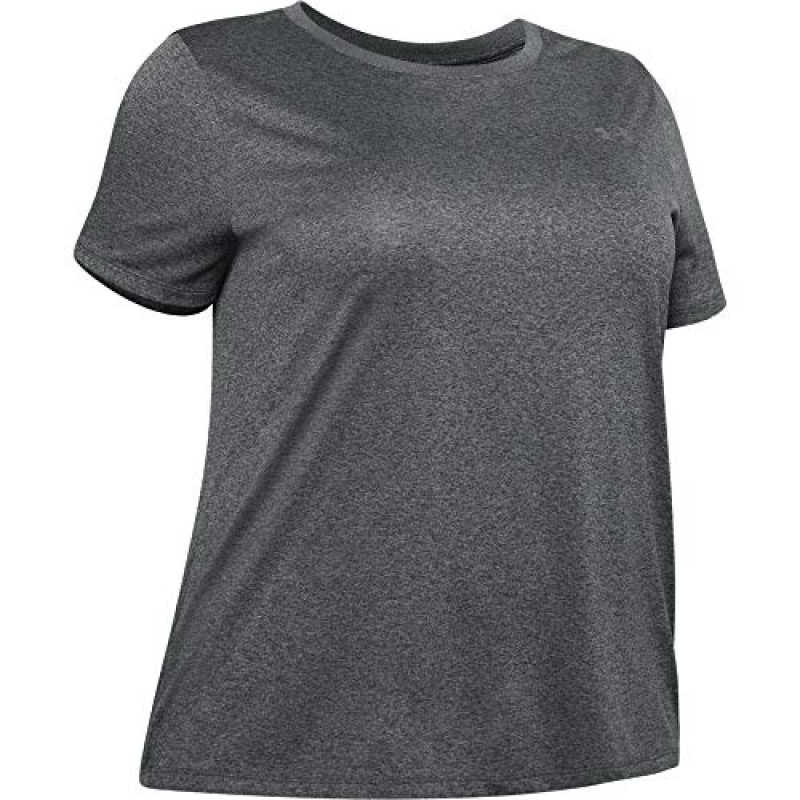 Under Armour 여성 테크 반팔 크루 - 솔리드