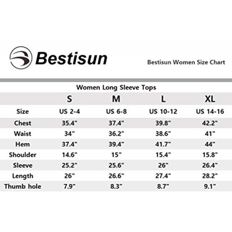 Bestisun 운동 긴 소매 셔츠 등이없는 탑 운동복 여성용 운동복